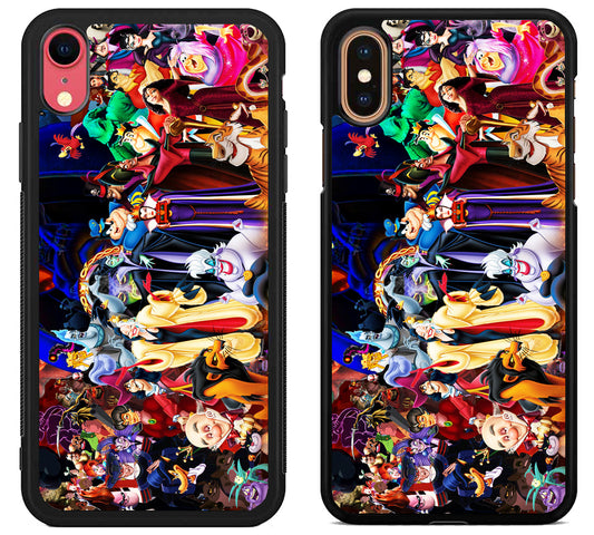 Disney villains All Character iPhone X | XS | XR | XS Max Case