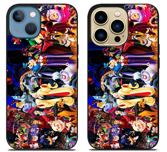 Disney villains All Character iPhone 14 | 14 Plus | 14 Pro | 14 Pro Max Case