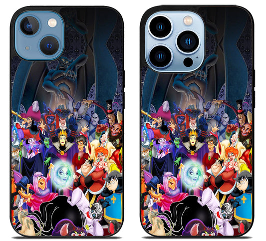 Disney villains Wallpaper Cover iPhone 13 | 13 Mini | 13 Pro | 13 Pro Max Case
