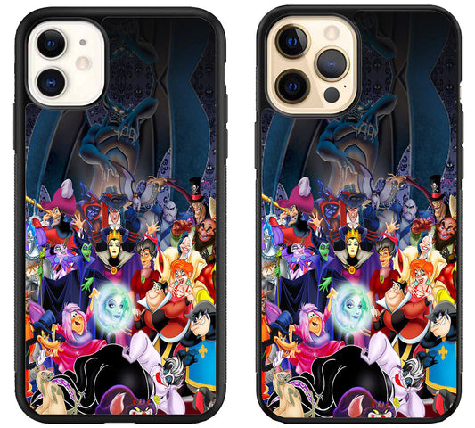 Disney villains Wallpaper Cover iPhone 12 | 12 Mini | 12 Pro | 12 Pro Max Case