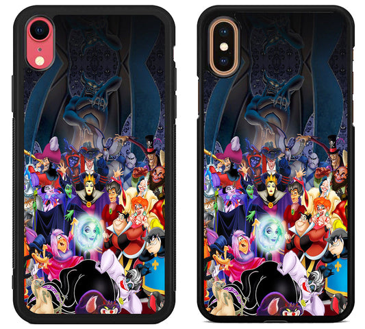 Disney Villains Wallpaper iPhone X | XS | XR | XS Max Case