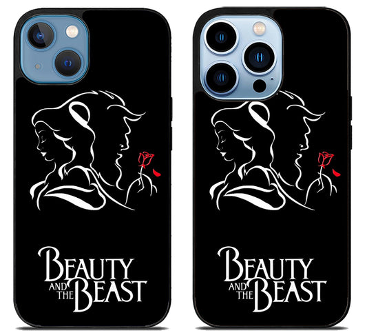 Beauty And The Beast Black iPhone 13 | 13 Mini | 13 Pro | 13 Pro Max Case