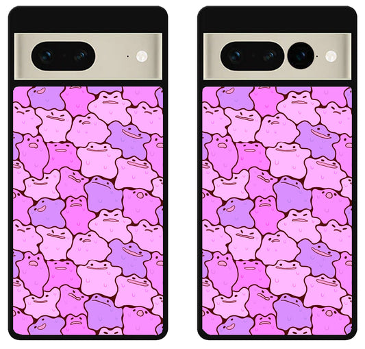 Ditto Pokemon Collage Google Pixel 7 | 7 Pro Case