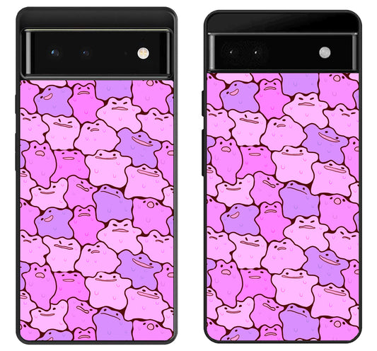 Ditto Pokemon Collage Google Pixel 6 | 6A | 6 Pro Case