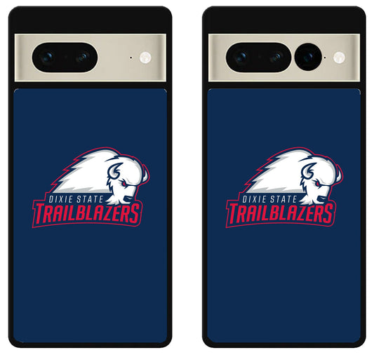 Dixie State Trailblazers Blue Google Pixel 7 | 7 Pro Case