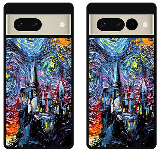 Doctor Who Tardis Van Gogh Google Pixel 7 | 7 Pro Case