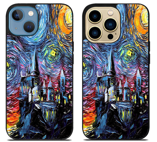 Doctor Who Tardis Van Gogh iPhone 14 | 14 Plus | 14 Pro | 14 Pro Max Case