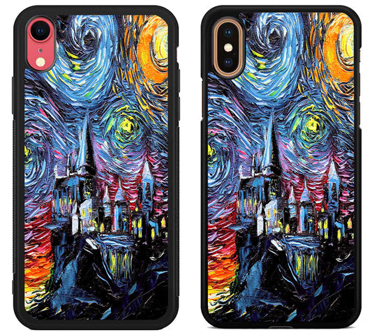 Doctor Who Tardis Van Gogh iPhone X | XS | XR | XS Max Case