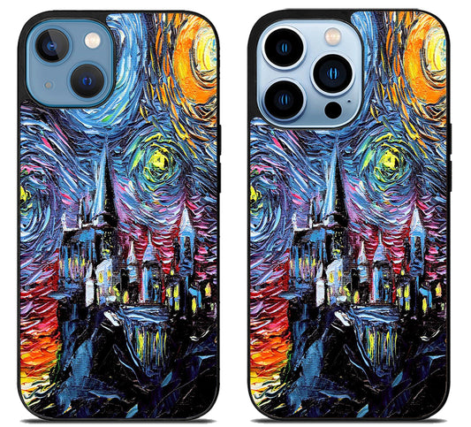Doctor Who Tardis Van Gogh iPhone 13 | 13 Mini | 13 Pro | 13 Pro Max Case