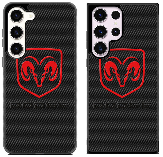 Dodge Black Carbon Samsung Galaxy S23 | S23+ | S23 Ultra Case