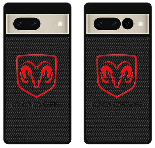 Dodge Black Carbon Google Pixel 7 | 7 Pro Case
