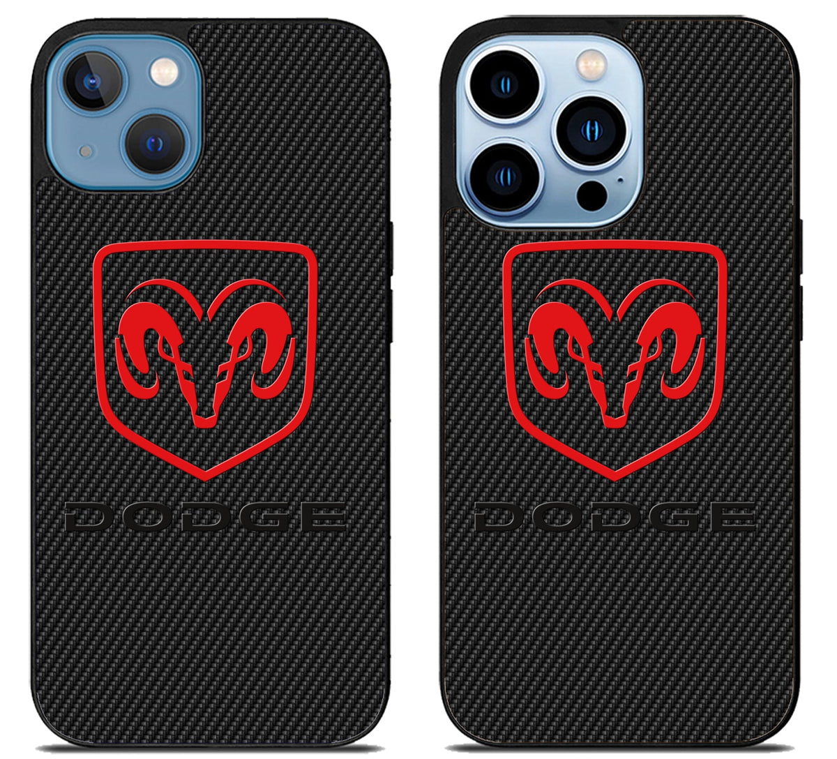 Dodge Black Carbon iPhone 13 | 13 Mini | 13 Pro | 13 Pro Max Case