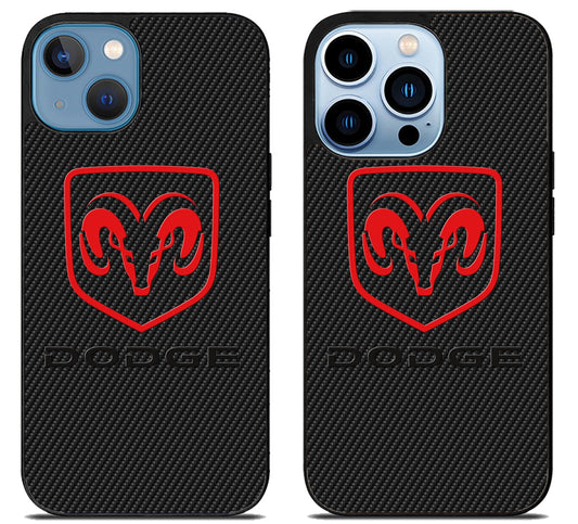 Dodge Black Carbon iPhone 13 | 13 Mini | 13 Pro | 13 Pro Max Case