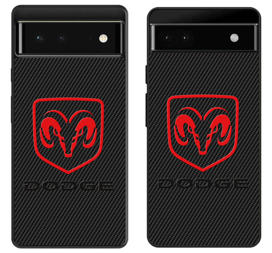 Dodge Black Carbon Google Pixel 6 | 6A | 6 Pro Case