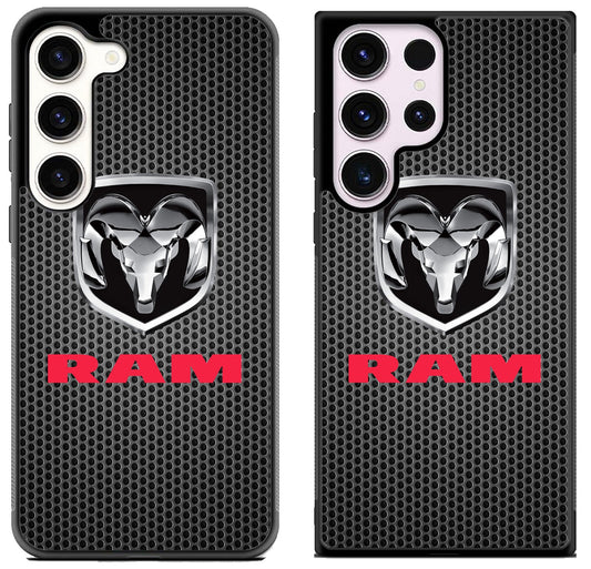 Dodge RAM Black Carbon Samsung Galaxy S23 | S23+ | S23 Ultra Case