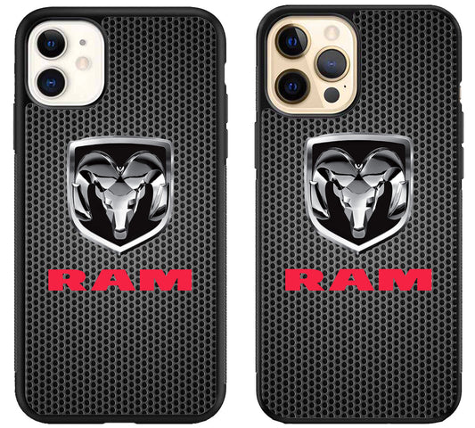 Dodge RAM Black Carbon iPhone 12 | 12 Mini | 12 Pro | 12 Pro Max Case