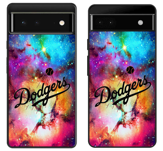 Dodger Baseball Nebula Google Pixel 6 | 6A | 6 Pro Case