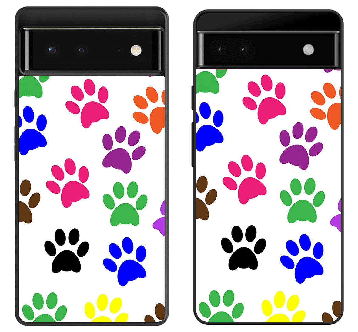Dog Paw Colorfull Google Pixel 6 | 6A | 6 Pro Case