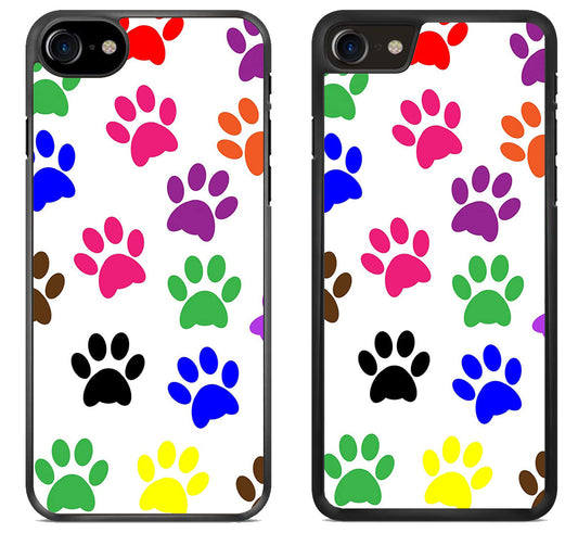 Dog Paw Colorfull iPhone SE 2020 | iPhone SE 2022 Case