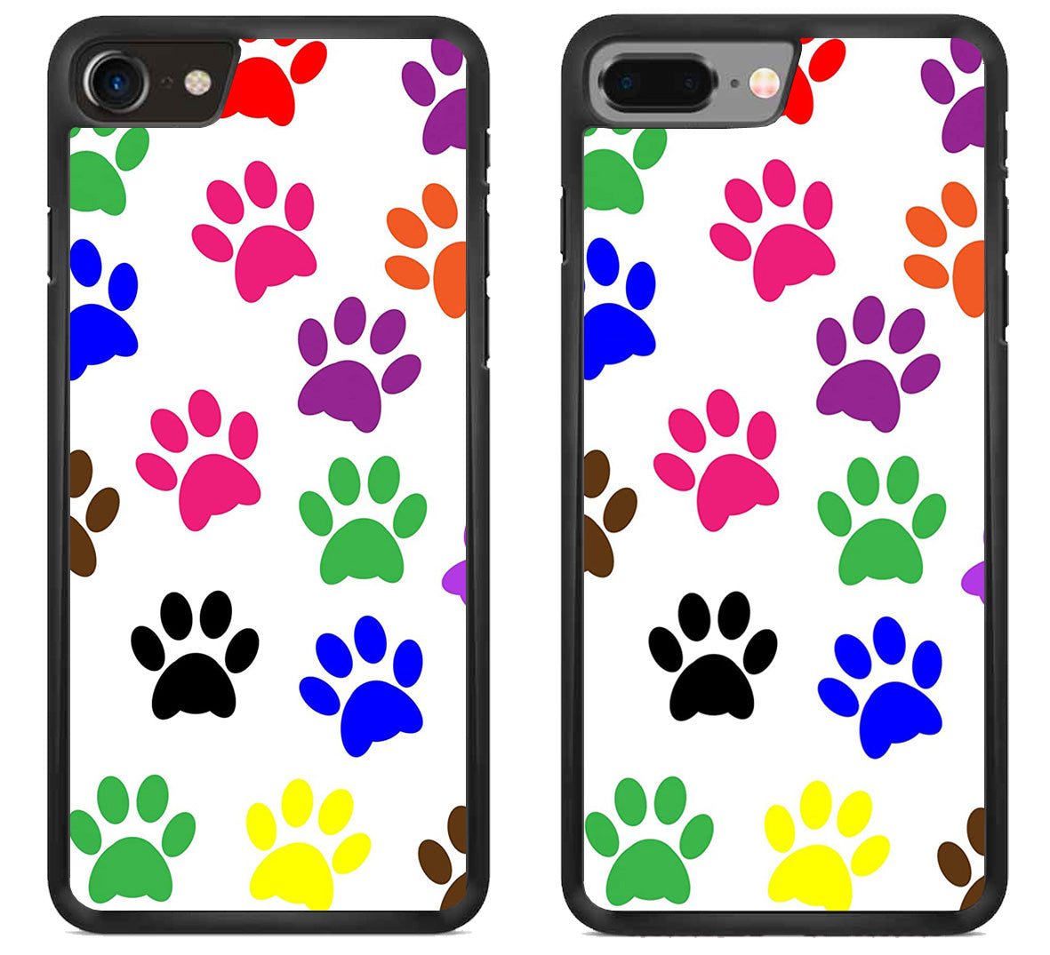 Dog Paw Colorfull iPhone 8 | iPhone 8 Plus Case