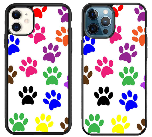 Dog Paw Colorfull iPhone 11 | 11 Pro | 11 Pro Max Case
