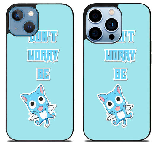 Dont Worry Be Happy Fairy Tail iPhone 13 | 13 Mini | 13 Pro | 13 Pro Max Case