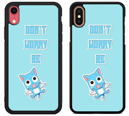 Dont Worry Be Happy Fairy Tail iPhone X | Xs | Xr | Xs Max Case