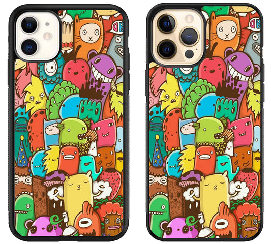 Doodle Art iPhone 12 | 12 Mini | 12 Pro | 12 Pro Max Case