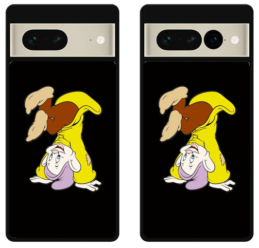 Dopey Snow White Black Google Pixel 7 | 7 Pro Case