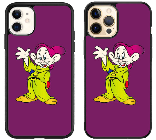 Dopey Snow White Purple iPhone 12 | 12 Mini | 12 Pro | 12 Pro Max Case