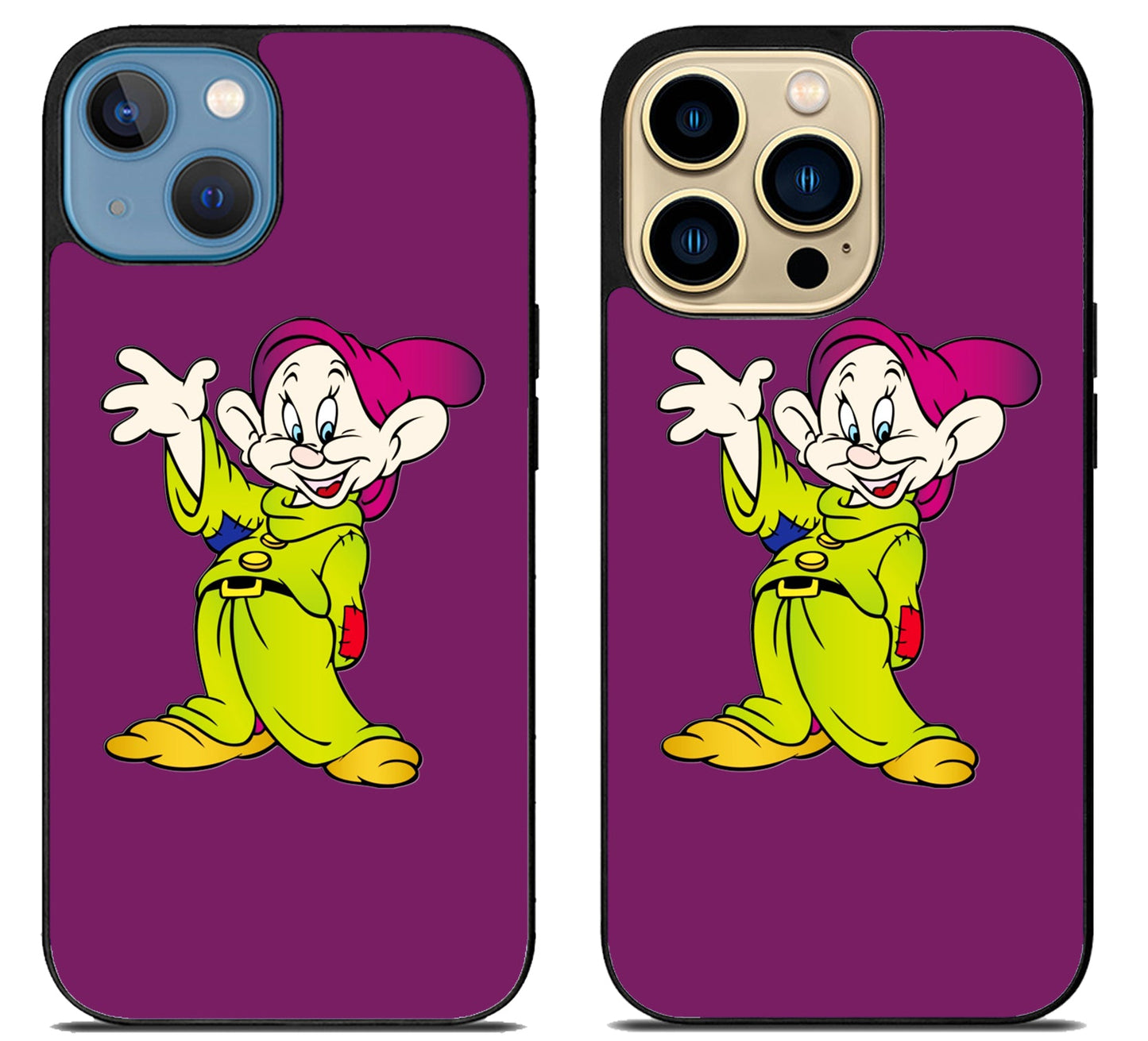 Dopey Snow White Purple iPhone 14 | 14 Plus | 14 Pro | 14 Pro Max Case
