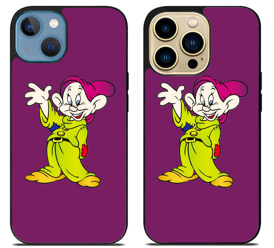 Dopey Snow White Purple iPhone 14 | 14 Plus | 14 Pro | 14 Pro Max Case