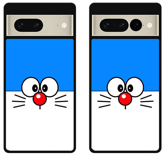 Doraemon Face Google Pixel 7 | 7 Pro Case
