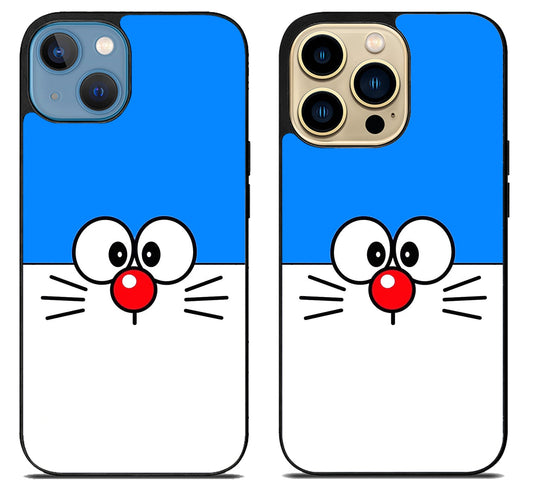 Doraemon Face iPhone 14 | 14 Plus | 14 Pro | 14 Pro Max Case