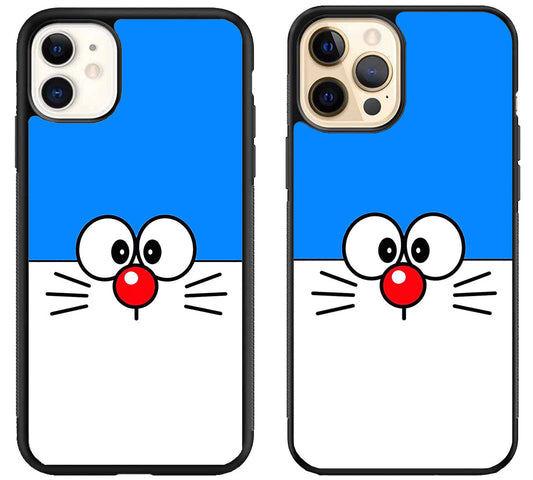 Doraemon Face iPhone 12 | 12 Mini | 12 Pro | 12 Pro Max Case