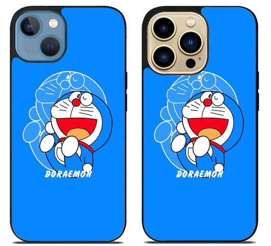 Doraemon Happy iPhone 14 | 14 Plus | 14 Pro | 14 Pro Max Case