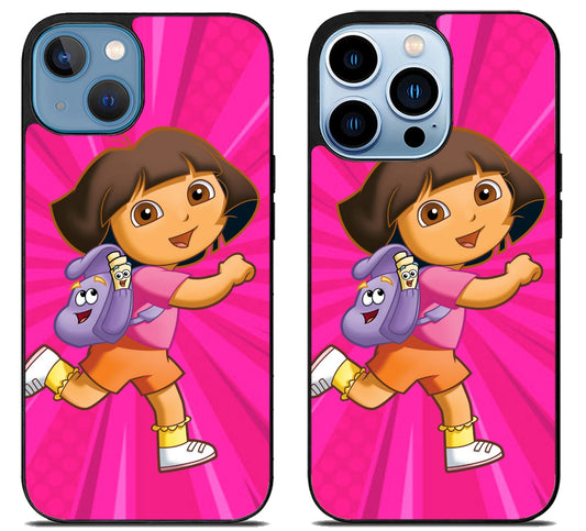 Dora the Explorer Cute iPhone 13 | 13 Mini | 13 Pro | 13 Pro Max Case