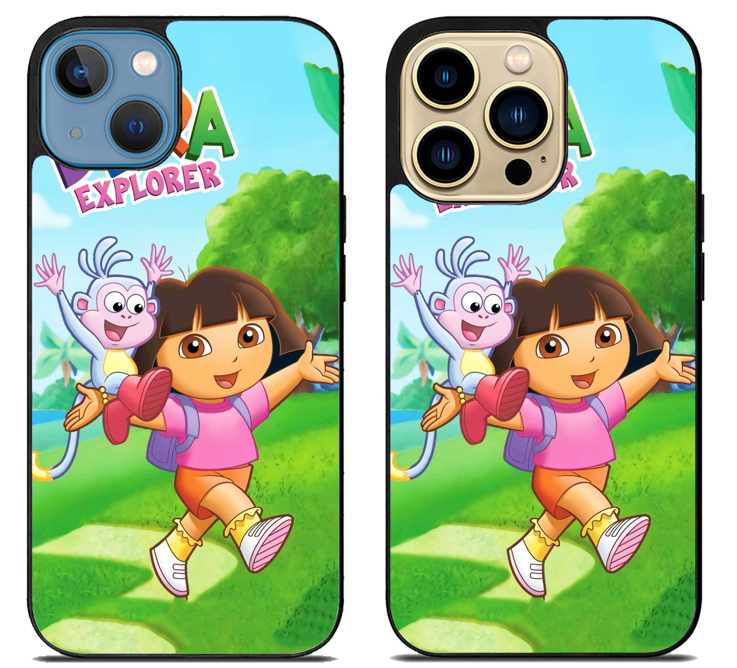 Dora the Explorer Wallpaper iPhone 14 | 14 Plus | 14 Pro | 14 Pro Max Case