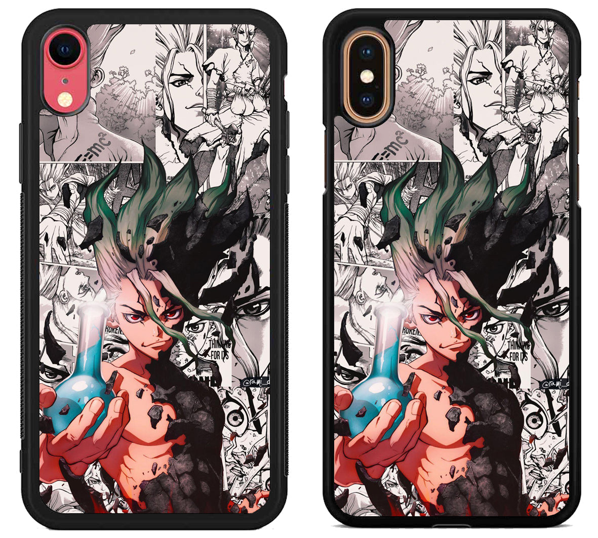 Dr Stone Collage iPhone X | XS | XR | XS Max Case