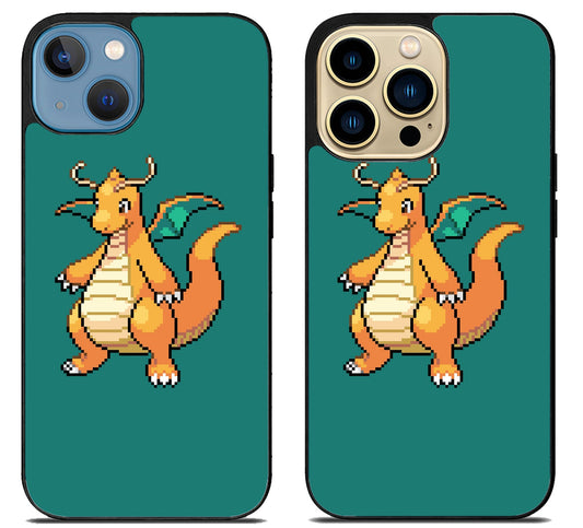 Dragonite Cover Pokemon iPhone 14 | 14 Plus | 14 Pro | 14 Pro Max Case