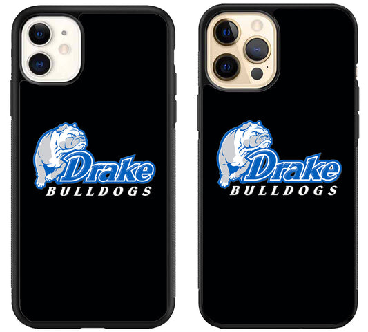 Drake Bulldogs Black iPhone 12 | 12 Mini | 12 Pro | 12 Pro Max Case