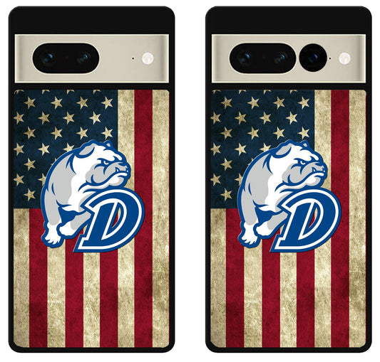 Drake Bulldogs Flag Google Pixel 7 | 7 Pro Case