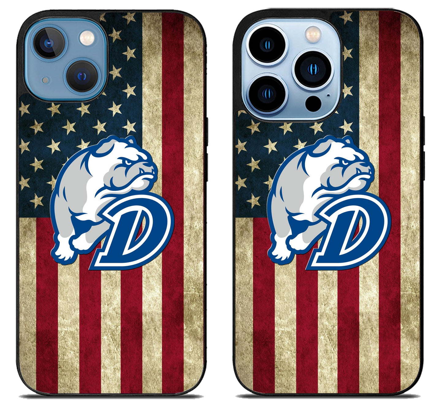 Drake Bulldogs Flag iPhone 13 | 13 Mini | 13 Pro | 13 Pro Max Case