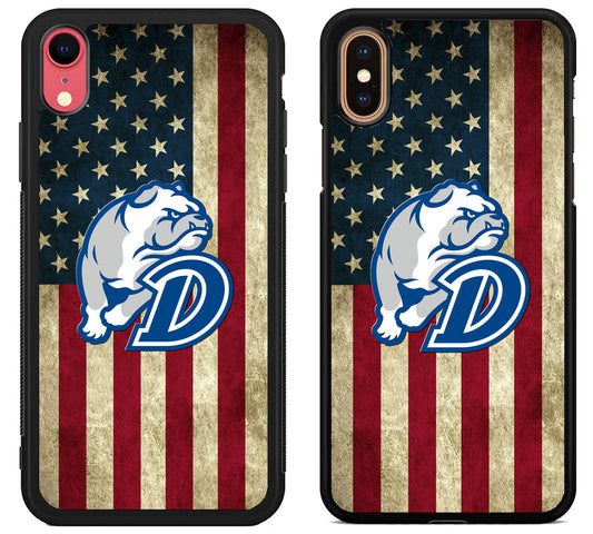 Drake Bulldogs Flag iPhone X | Xs | Xr | Xs Max Case