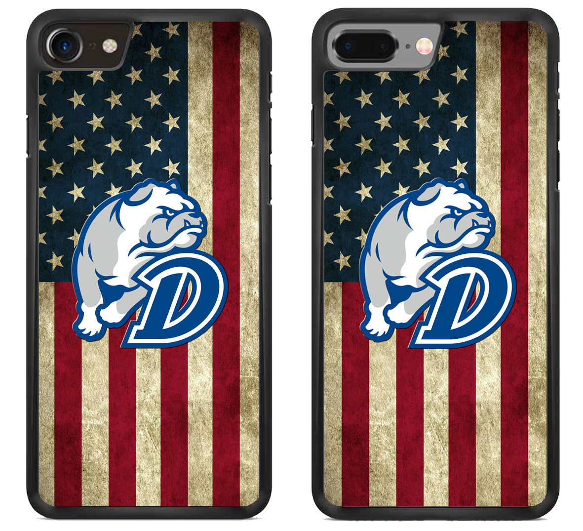 Drake Bulldogs Flag iPhone 8 | iPhone 8 Plus Case