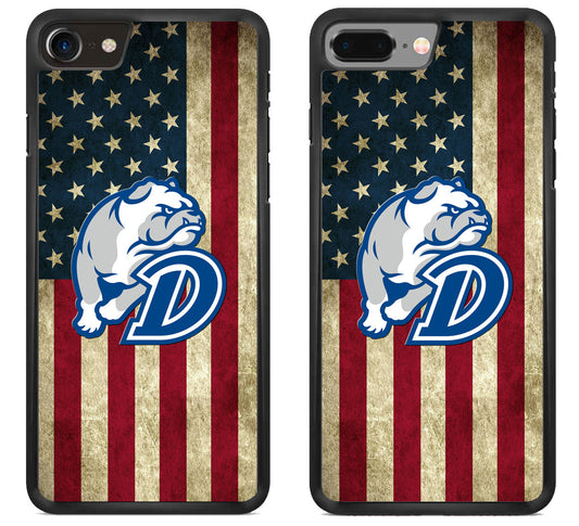 Drake Bulldogs Flag iPhone 8 | iPhone 8 Plus Case