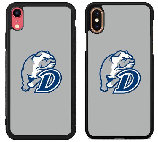 Drake Bulldogs Logo iPhone X | XS | XR | XS Max Case