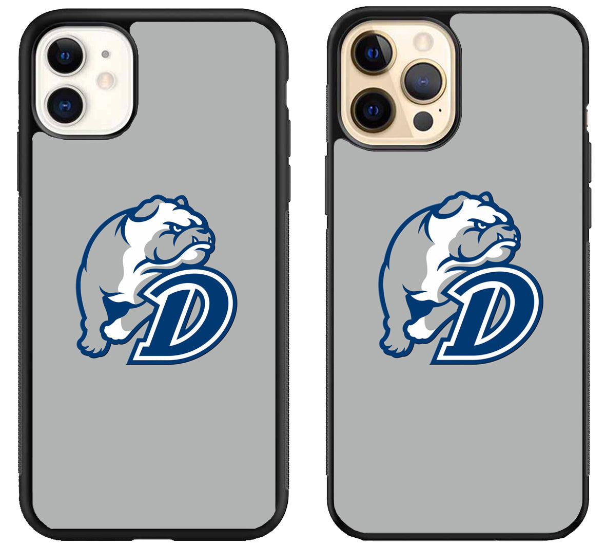 Drake Bulldogs Logo iPhone 12 | 12 Mini | 12 Pro | 12 Pro Max Case