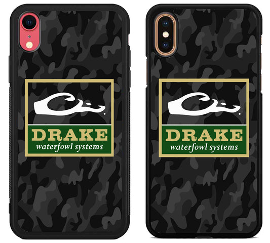 Drake Waterfowl Black Camo iPhone X | XS | XR | XS Max Case