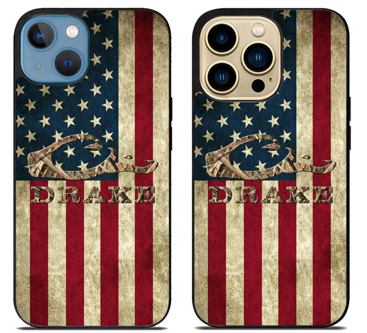 Drake Waterfowl Flag iPhone 14 | 14 Plus | 14 Pro | 14 Pro Max Case